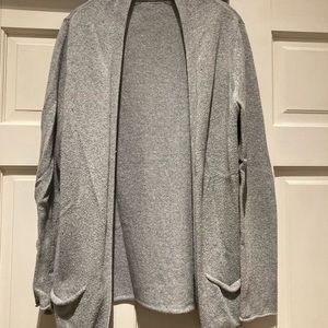 Old Navy Gray Long Cardigan Sweater